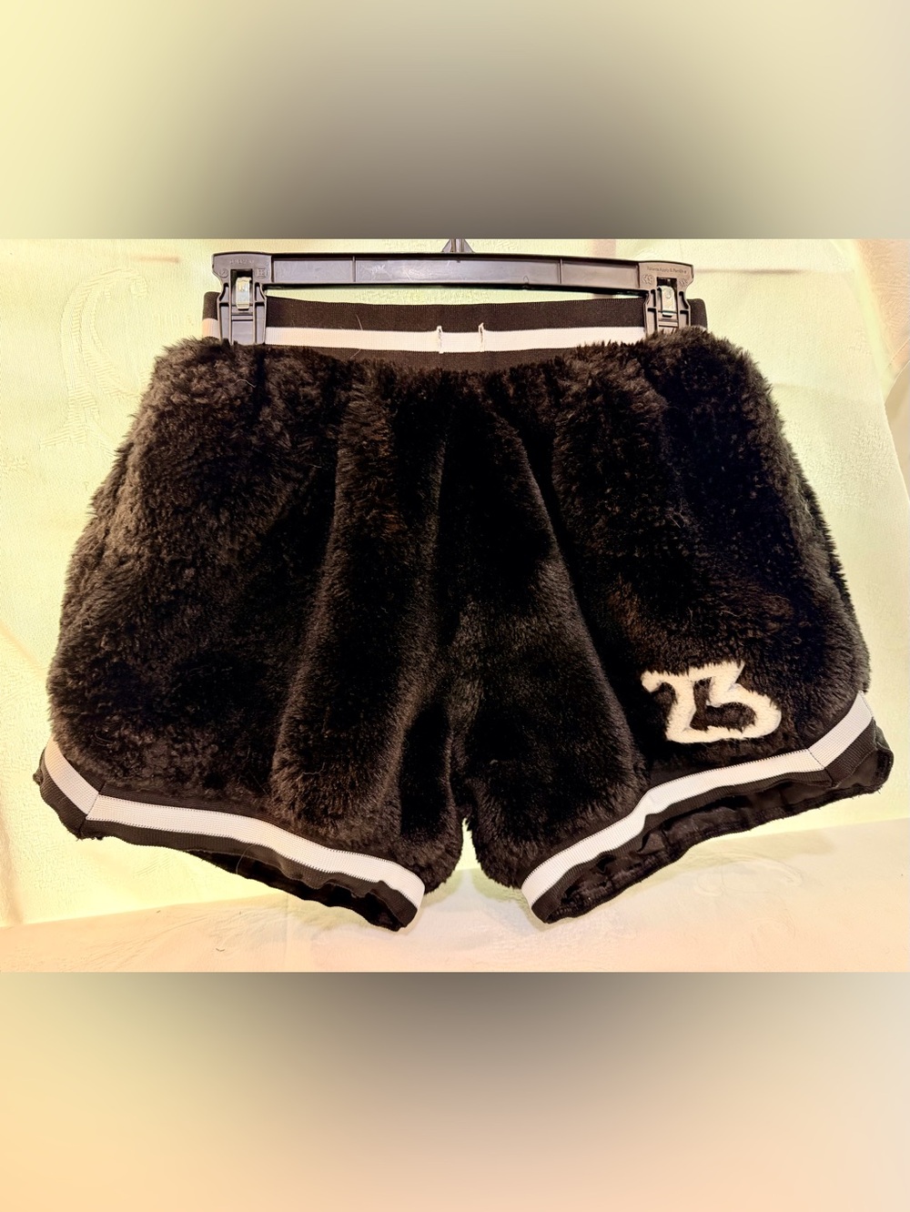 Tricki “Softest Shorts” Black & White Casual Shorts B0061